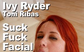 Ivy Ryder & Toni Ribas Suck Fuck Facial