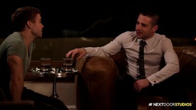 Gabriel Cross & Dylan Knight are fornicating in the bedroom