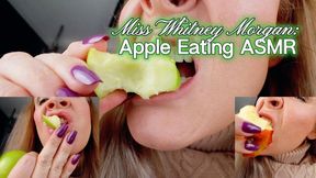 Miss Whitney Morgan: Apple Eating ASMR - wmv