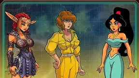 Jasmine Surrenders to Wild Passions in a Lust-Fueled Harem Fantasy