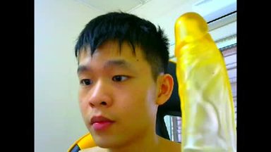 Cum and Show Hole and Eat Cum