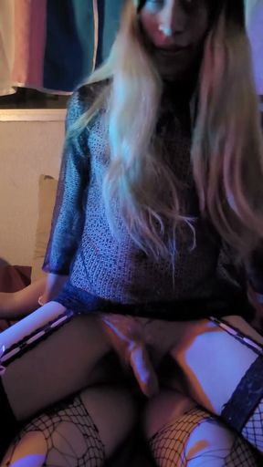 My Stepsister Made Me to Stay Quiet While She Fucked My Ass, and She Left Her Cum Inside Me.