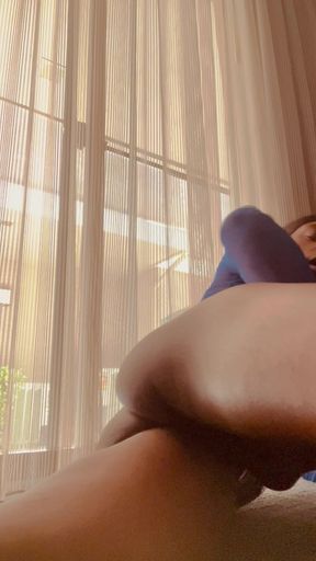 Watch Me Stroke My Cock in My Hotel Window (caught)