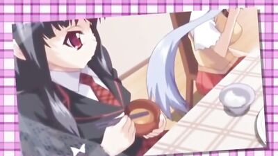 Watch Depraved anime babes get their holes drilled deep by two hard cocks in Paradise Part 1