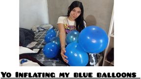 Inflating balloons