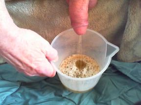 Pissing in a jug