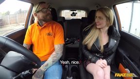 FakeHub - Super hot blonde goes for a driving test and gets a dick instead