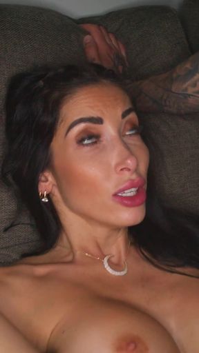 Gorgeous French Beauty Clea Gaultier Spreads Her Long Legs to Get a Big Dick in Her Tight Hairy Pussy