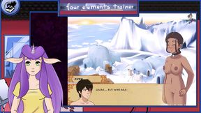 Hot Anime Brunette With Big Tits & Ass Trains Avatar for Steamy ASMR Action
