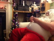 santa pipe time clip