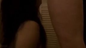 Amateur Bareback: White Daddy Breeds Asian Boy