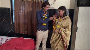 After marrying the newlywed bride, the husband brought her home and had sex with her on the night of the wedding.