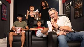 Noah Foxxx's epic blowjobs and a hot bottoming daddy