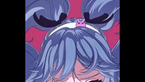 Hatsune Miku’s Sloppy Blowjob & Deepthroat Session Ends With Facial Glory