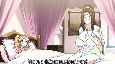 Watch these anime babes go wild with their tits & ass in hot threesome action!