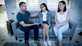 The Secret to a Happy Hot? Threesomes With Your Foster Daughter ~ Free Full Scene