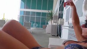 BBC Pool Boy Pounds Married MILF
