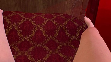 VR 3D FUTA Taker Pov Deepthroat Blowjob