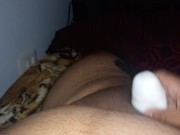 chubby enjoying an egg