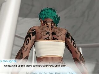 DIVINE HEEL ep.4 - Visual Novel Gameplay [HD]