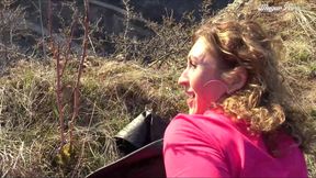 Anal sex session with Julia North at velká amerika: the Czech grand canyon