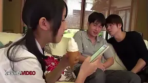 JAV Queen's Wild Blowjob Ends in Massive Creampie Explosion