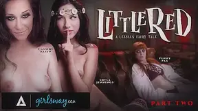 GIRLSWAY - Little Red Cassidy Klein Satisfies Penny Pax And The Flower Chick During A Steamy Seance