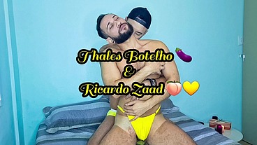 Foda completa com Ricardo Zaad,a putinha de calcinha fio dental amarelo - Vídeo na íntegra