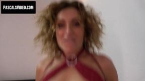 Ukrainian MILF Julia North faces rough treatment from daddy