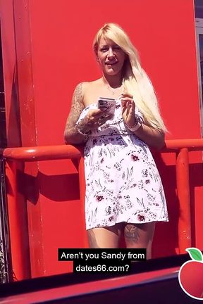 German slut FitXXXSandy picked up at hardware store and fucked