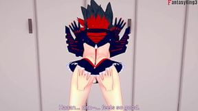 Ryuko Matoi gets hardcore banged in raw POV POV POV