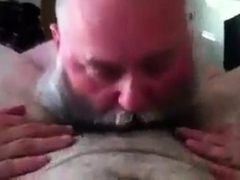 Bearded Dad Sucking Really Good