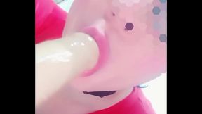 Muchachita Caliente - Trans Femenina Jugoza Mamada - Tranny Slut - Culito Sexy Chupando Verga - Ruby Queen