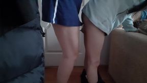 I shake and fuck my wife doggy style with a bottle