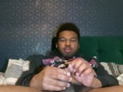 Fun with cucumber and butt plug part 2