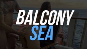 BALCONY SEX AT SEA🚢