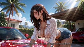 Lena : My Best Friends Wife Is A Slut: She Hose Me Wet And Fucked Me In Her Matrimonial Bed - Anime - Audio In Spanish - Ai Porn