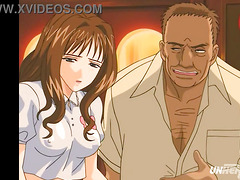 Naughty amateurs roleplay as naughty MILFs in a steamy hentai