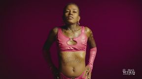 The Ultimate Mind Game: An Alternative Ebony Beauty’s Private Striptease, Full Nude, and Intense Solo Orgasm Session FULL