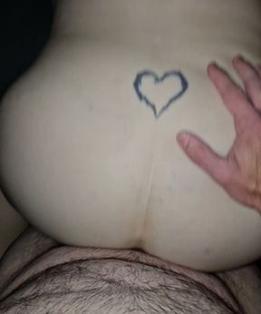 She cums 4 times on my dick