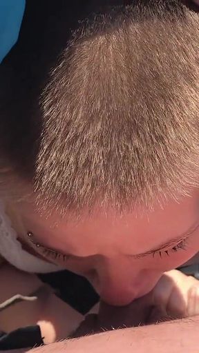 Vilu Vidish Brings Mi to the Top of a Mountain but Sucking My Dick