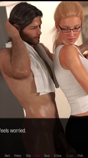 Unforgettable moment from "Jessica O'Neil #5 - Jessica saw Christian naked FH"