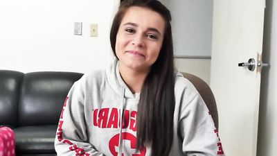 Agent Seduces And Fucks Kharlie Stone Slamming This Tight Teenage Wet Juicy Cunt