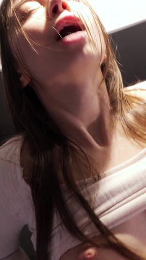 The Hottie with the Big Butt Dried My Balls to a Crisp