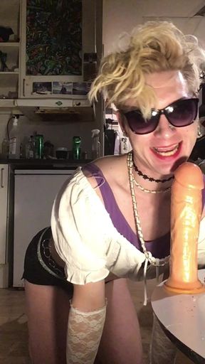 Sissy Fag Jes Brinch Hotpants