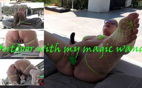 Outdoor with my magic wand