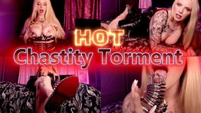 HOT CHASTITY TORMENT