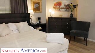 Naughty America - Alura Jenson's experience gives Quinton the best fuck of his life