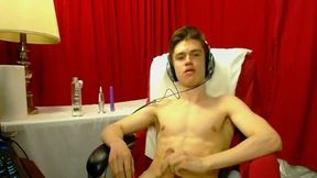 Euro Twink Dave, Plays with His Dick