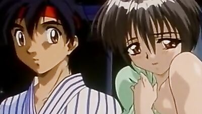 Watch this hot cartoon teen couple get naughty in bed